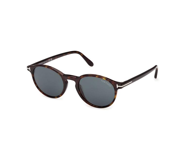 TOM FORD FT1331 Solbrille (Form: Rund - Farve: Havana)