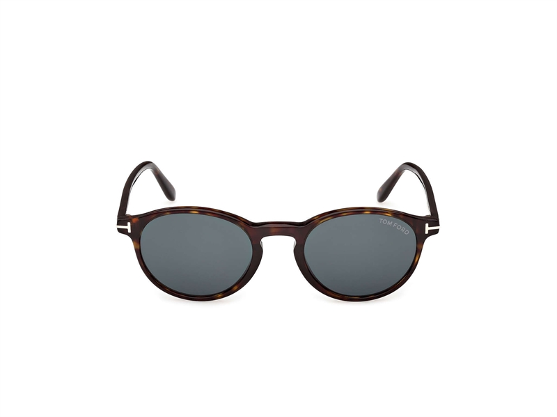 TOM FORD FT1331 Solbrille (Form: Rund - Farve: Havana)