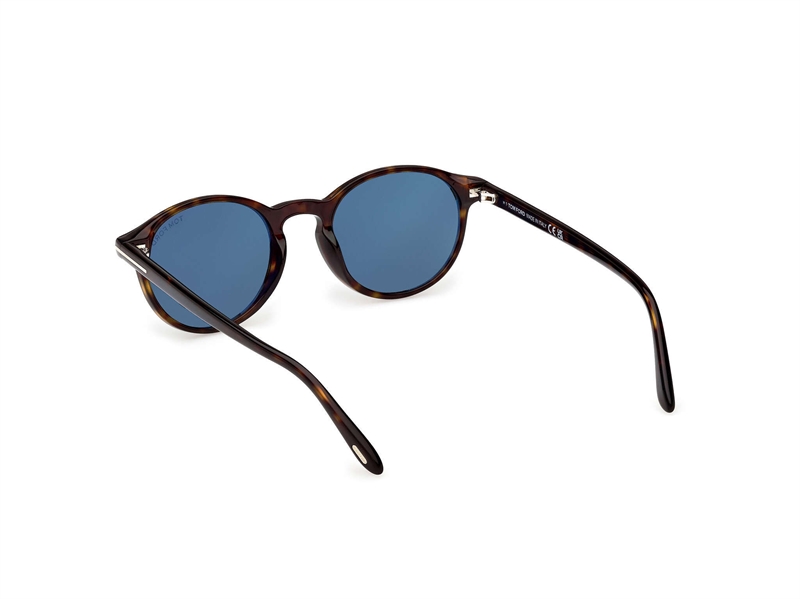 TOM FORD FT1331 Solbrille (Form: Rund - Farve: Havana)