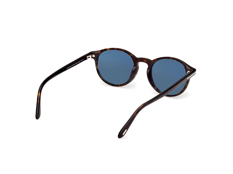 TOM FORD FT1331 Solbrille (Form: Rund - Farve: Havana)