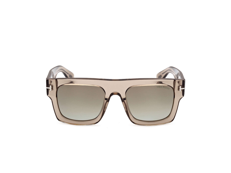 Tom Ford FT0711 Solbrille (Form: Firkantet - Farve: Brun)