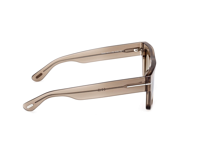 Tom Ford FT0711 Solbrille (Form: Firkantet - Farve: Brun)