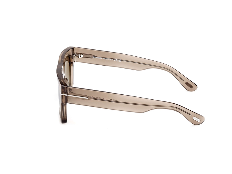 Tom Ford FT0711 Solbrille (Form: Firkantet - Farve: Brun)