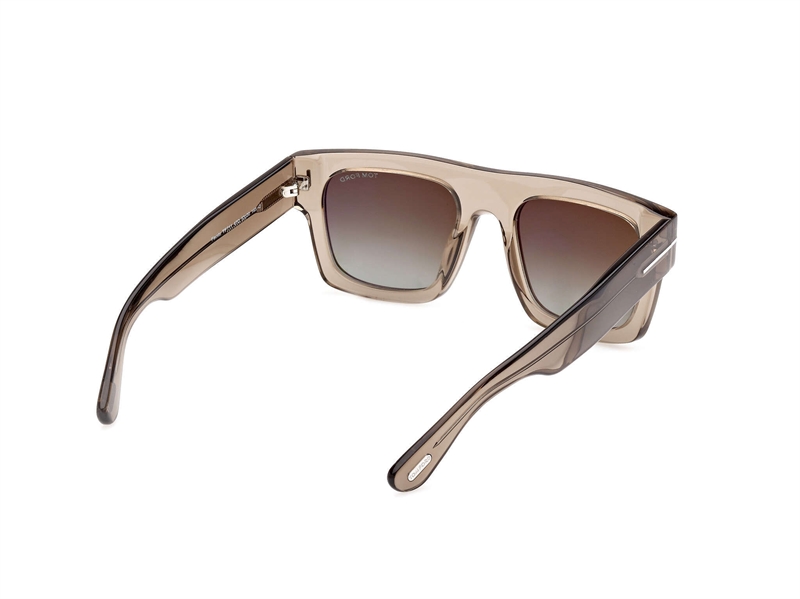 Tom Ford FT0711 Solbrille (Form: Firkantet - Farve: Brun)