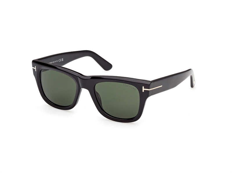 Tom Ford FT1304 Solbrille (Form: Firkantet - Farve: Sort)
