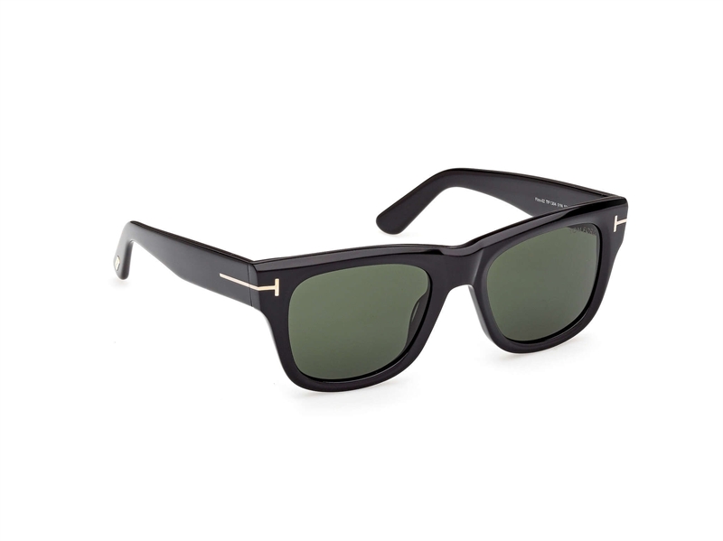 Tom Ford FT1304 Solbrille (Form: Firkantet - Farve: Sort)