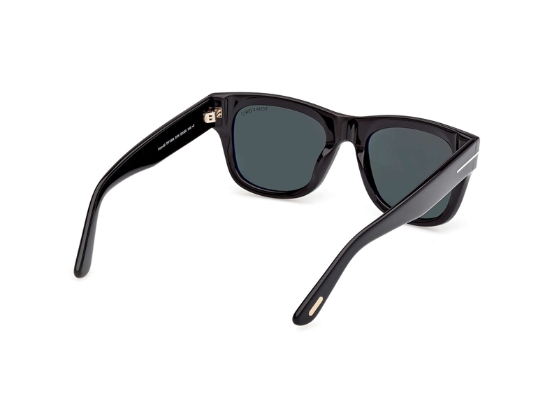 Tom Ford FT1304 Solbrille (Form: Firkantet - Farve: Sort)