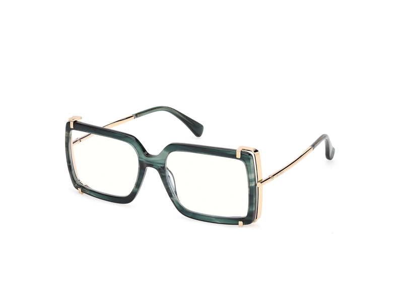 MaxMara MM5155-B Brillestel (Form: Firkantet - Farve: Grøn)