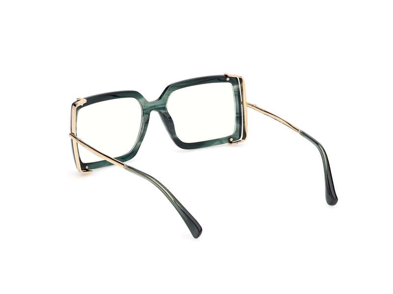 MaxMara MM5155-B Brillestel (Form: Firkantet - Farve: Grøn)