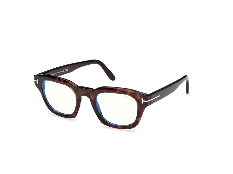 Tom Ford FT6083-B Brillestel (Form: Firkantet - Farve: Havana)
