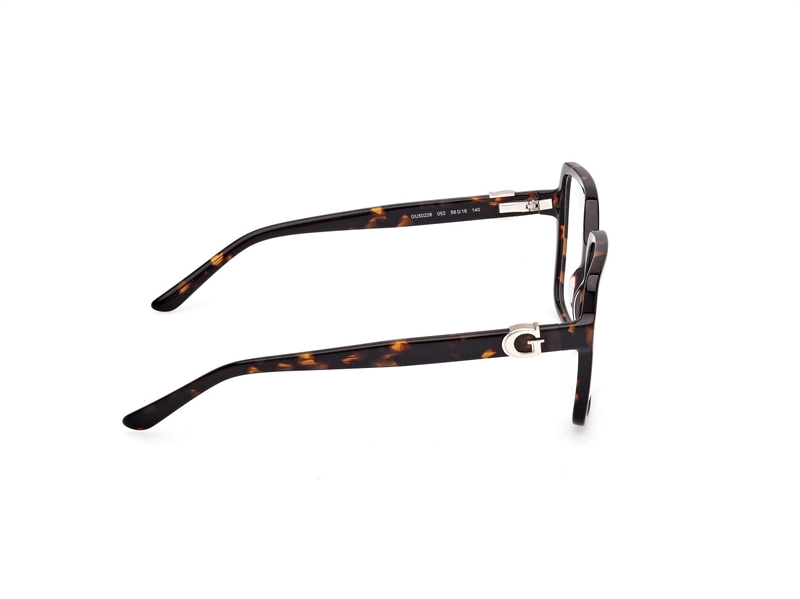 Guess GU50228 Brillestel (Form: Firkantet - Farve: Havana)