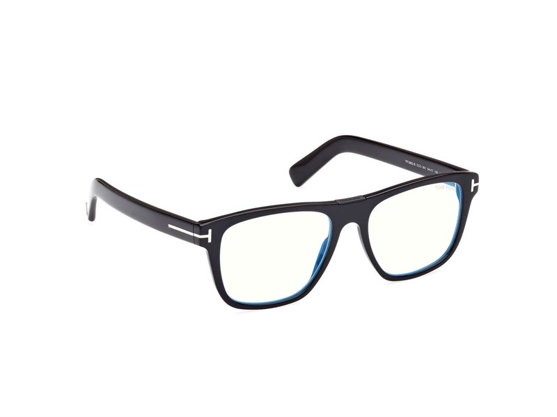 Tom Ford FT5902-B Brillestel (Form: Firkantet - Farve: Sort)