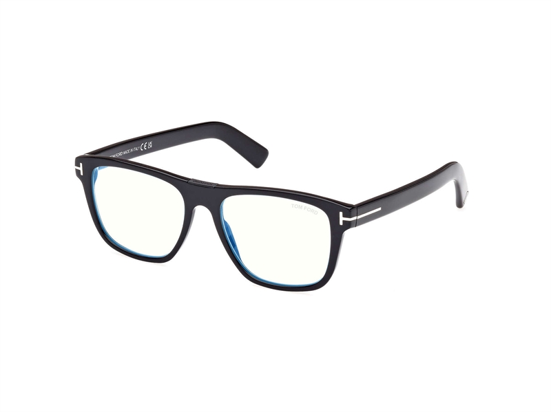 Tom Ford FT5902-B Brillestel (Form: Firkantet - Farve: Sort)