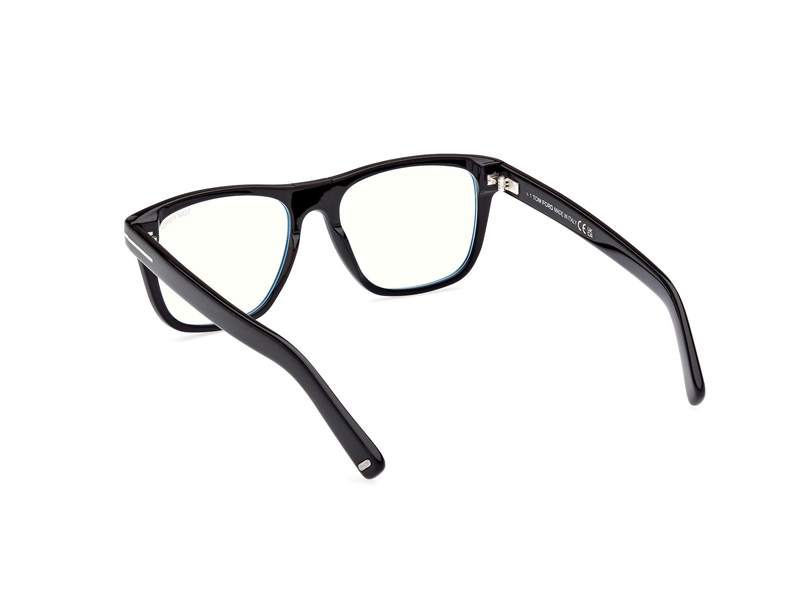 Tom Ford FT5902-B Brillestel (Form: Firkantet - Farve: Sort)