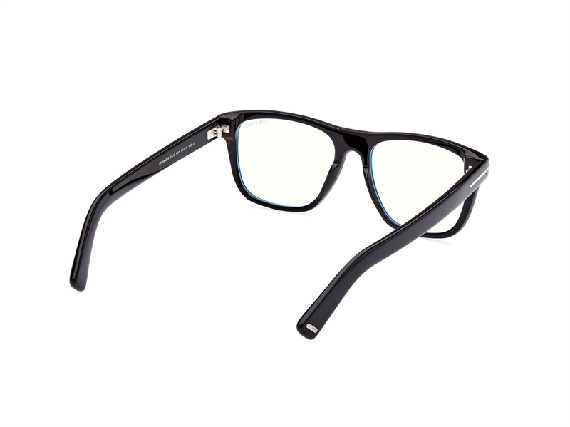 Tom Ford FT5902-B Brillestel (Form: Firkantet - Farve: Sort)