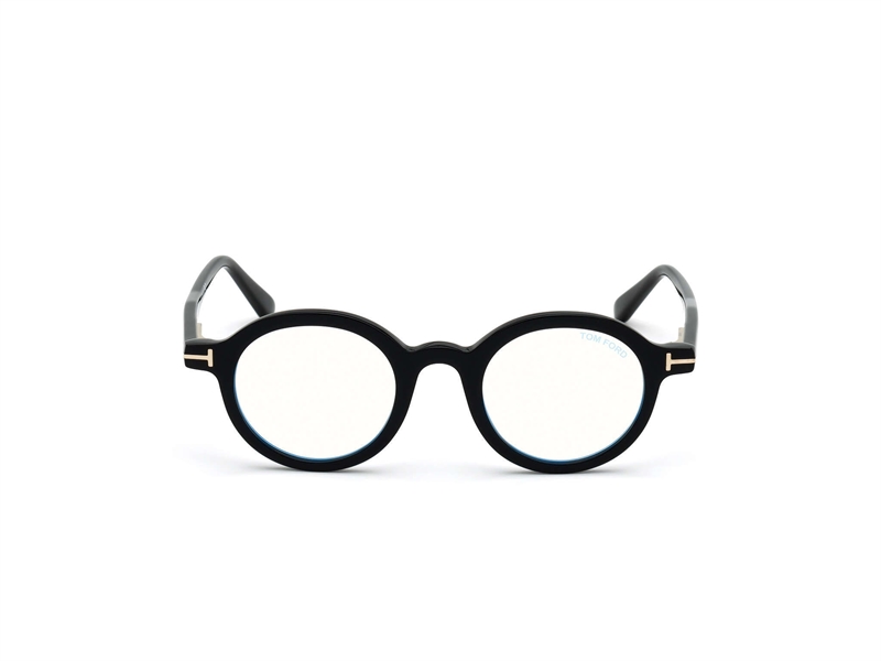 Tom Ford FT5664-B Brillestel (Form: Rund - Farve: Sort)