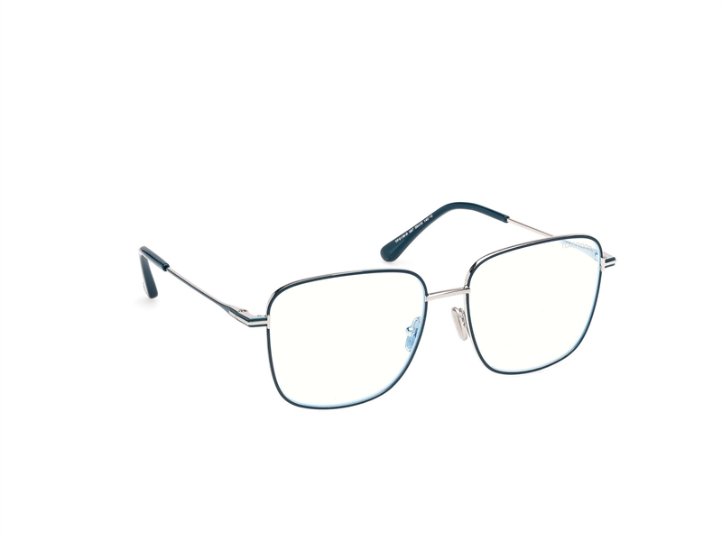 TOM FORD FT6136-B Brillestel (Form: Firkantet - Farve: Blå)
