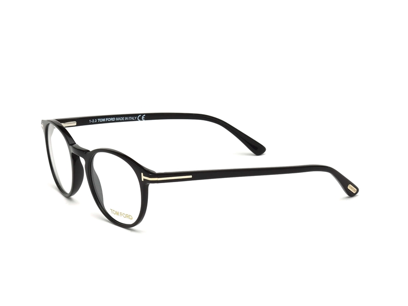 Tom Ford FT5294 Brillestel (Form: Rund - Farve: Sort)