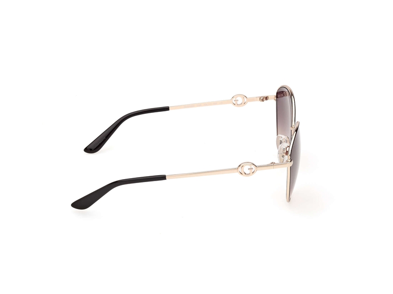 GUESS GU00284 Solbrille (Form: Rund - Farve: Sort)