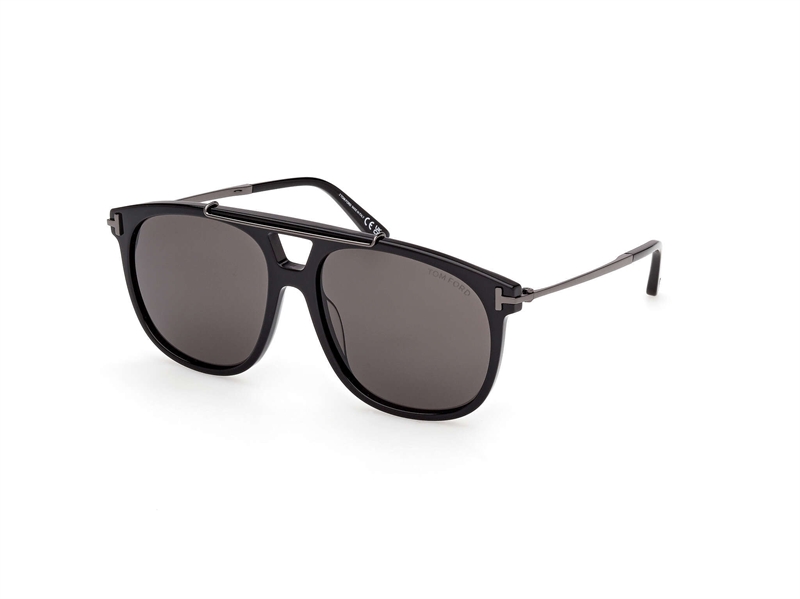 Tom Ford FT1306 Solbrille (Form: Andet - Farve: Sort)