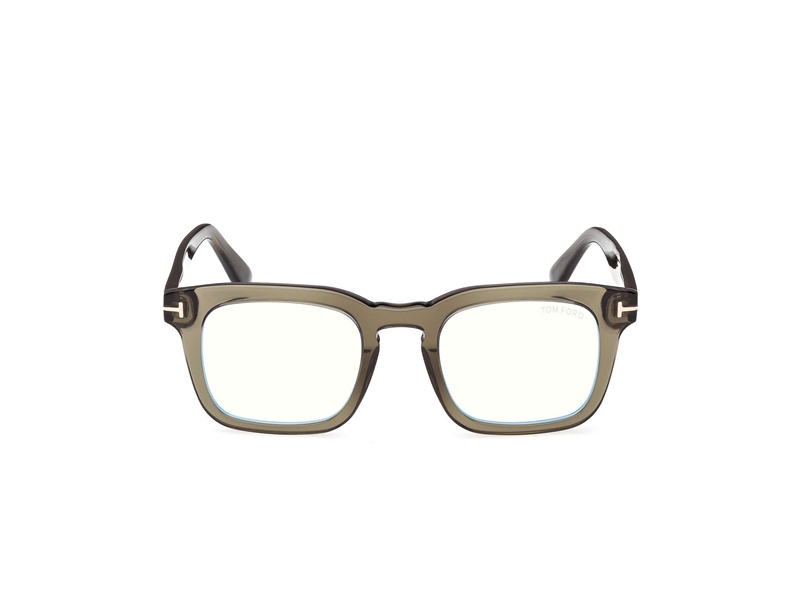 Tom Ford FT6025-B Brillestel (Form: Firkantet - Farve: Grøn)