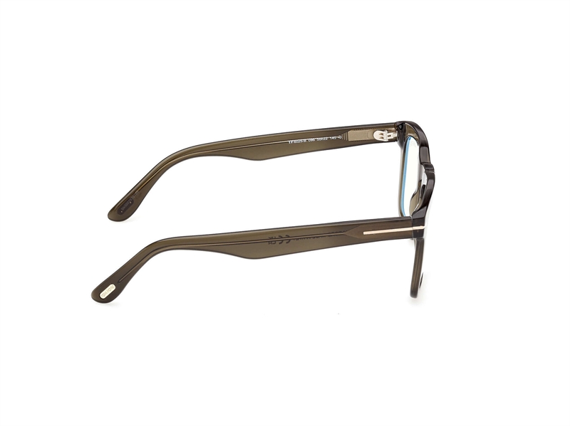 Tom Ford FT6025-B Brillestel (Form: Firkantet - Farve: Grøn)
