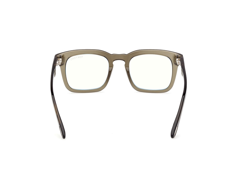 Tom Ford FT6025-B Brillestel (Form: Firkantet - Farve: Grøn)