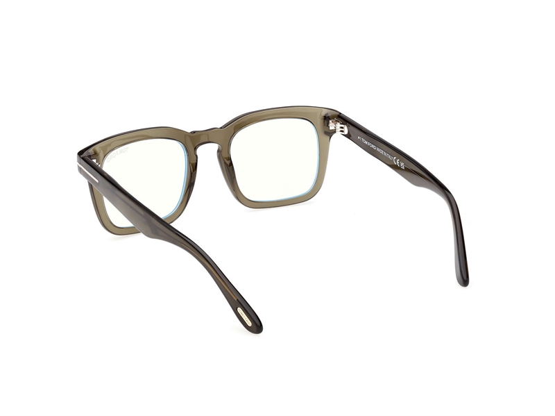 Tom Ford FT6025-B Brillestel (Form: Firkantet - Farve: Grøn)