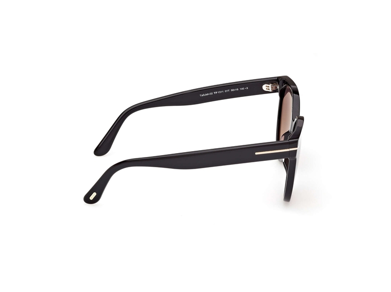 Tom Ford FT1311 Solbrille (Form: Rund - Farve: Sort)