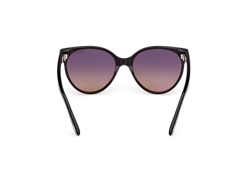 Tom Ford FT1311 Solbrille (Form: Rund - Farve: Sort)