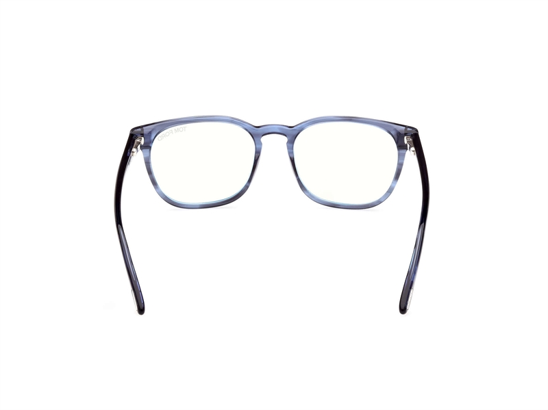 Tom Ford FT5868-B Brillestel (Form: Firkantet - Farve: Blå)
