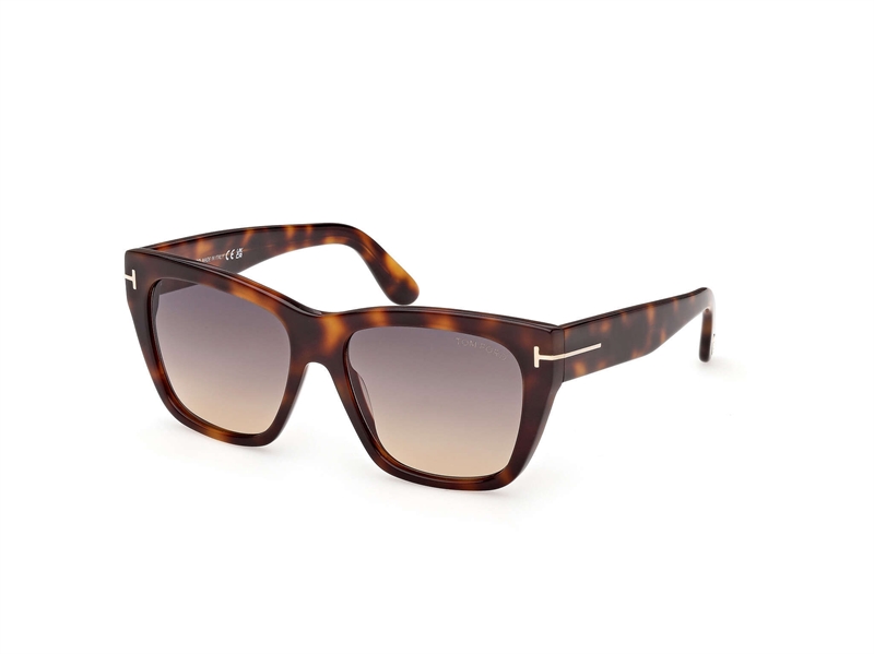 TOM FORD FT1343 Solbrille (Form: Summerbird - Farve: Brun)