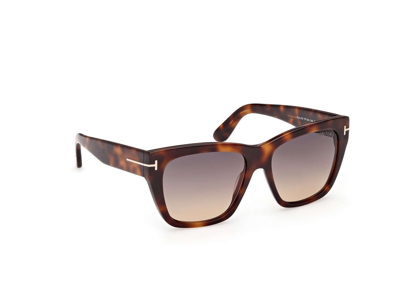 TOM FORD FT1343 Solbrille (Form: Summerbird - Farve: Brun)
