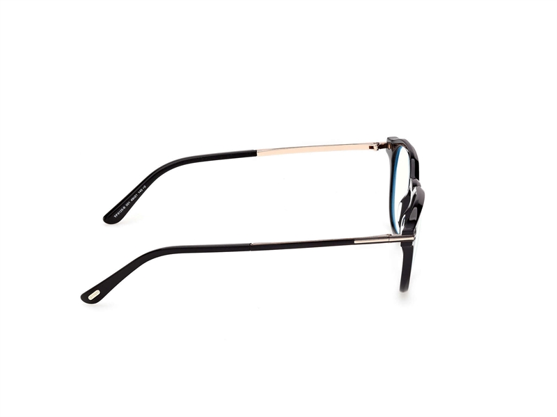 TOM FORD FT6125-B Brillestel (Form: Rund - Farve: Sort)