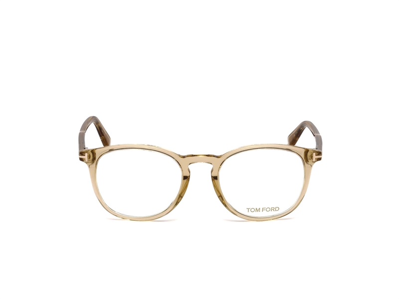 Tom Ford FT5401 Brillestel (Form: Rund - Farve: Brun)