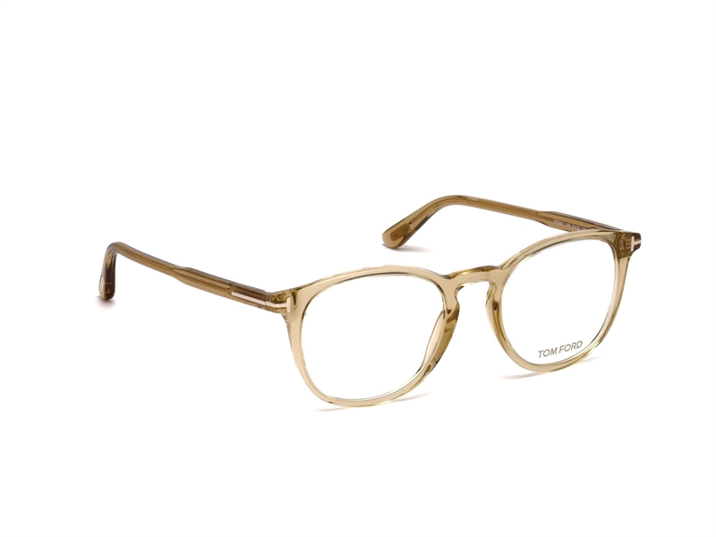 Tom Ford FT5401 Brillestel (Form: Rund - Farve: Brun)