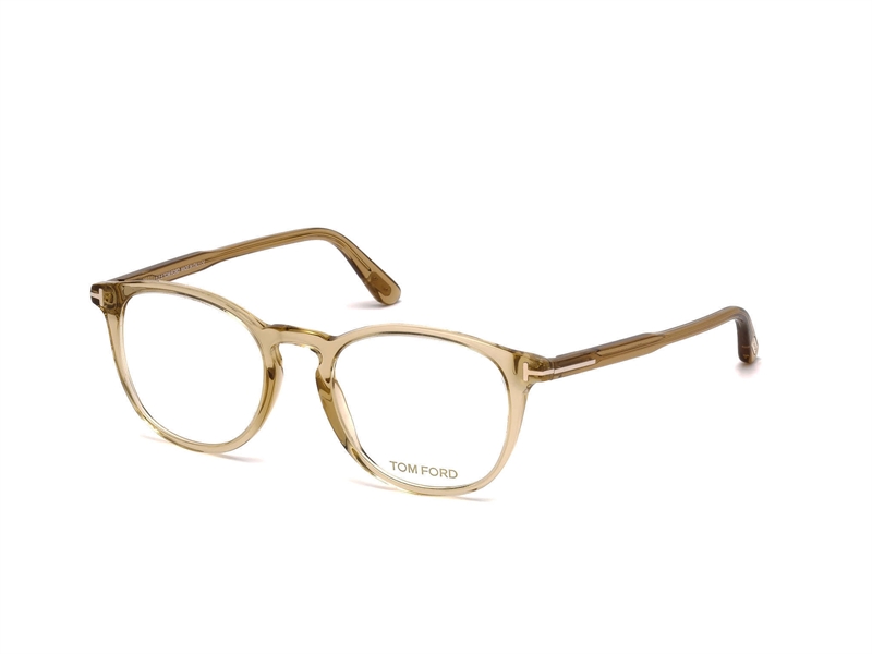 Tom Ford FT5401 Brillestel (Form: Rund - Farve: Brun)