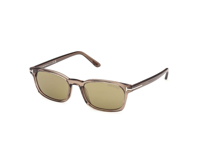 Tom Ford FT1300 Solbrille (Form: Firkantet - Farve: Brun)