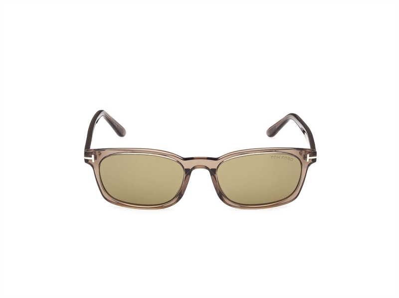 Tom Ford FT1300 Solbrille (Form: Firkantet - Farve: Brun)