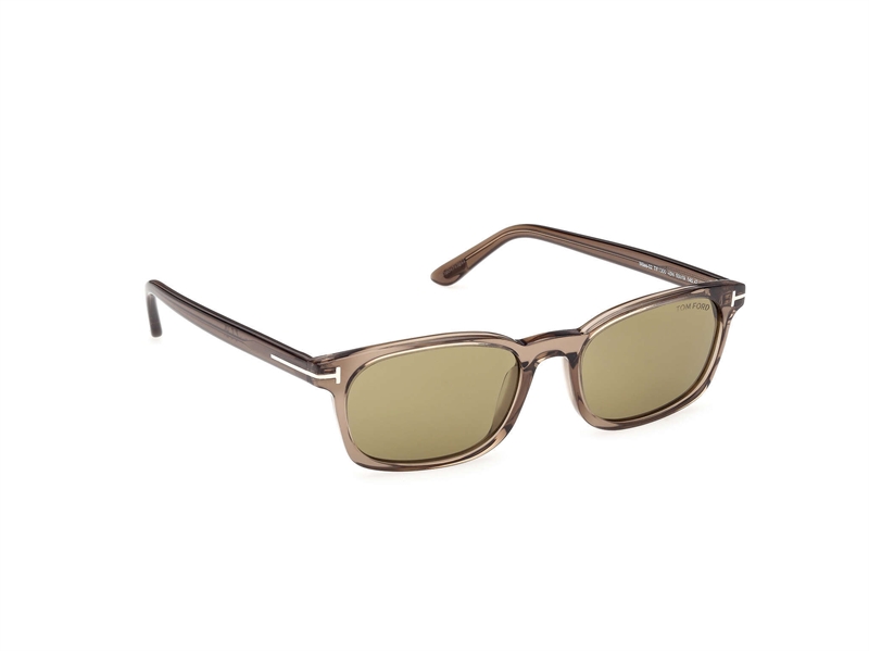 Tom Ford FT1300 Solbrille (Form: Firkantet - Farve: Brun)