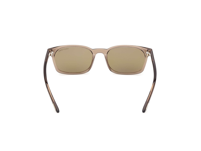 Tom Ford FT1300 Solbrille (Form: Firkantet - Farve: Brun)