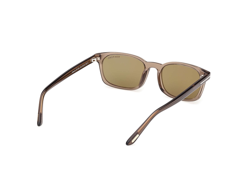 Tom Ford FT1300 Solbrille (Form: Firkantet - Farve: Brun)