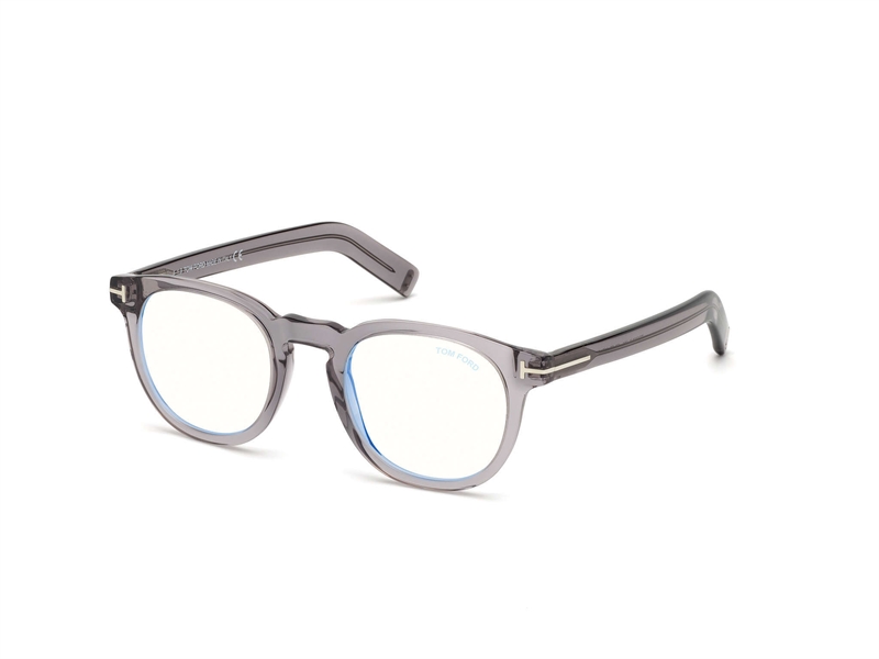 Tom Ford FT5629-B Brillestel (Form: Oval - Farve: Grå)