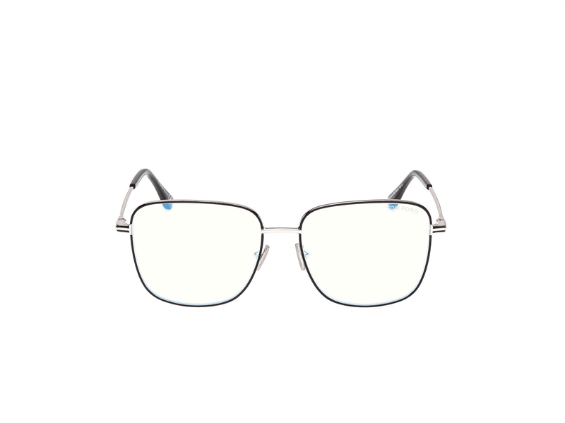 TOM FORD FT6136-B Brillestel (Form: Firkantet - Farve: Sort)