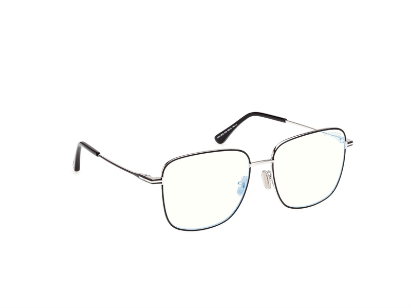 TOM FORD FT6136-B Brillestel (Form: Firkantet - Farve: Sort)