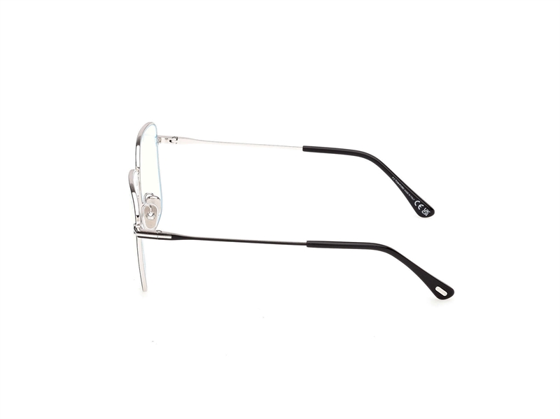 TOM FORD FT6136-B Brillestel (Form: Firkantet - Farve: Sort)