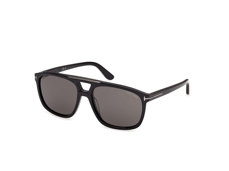 TOM FORD FT1338-N Solbrille (Form: Andet - Farve: Sort)