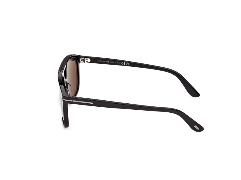 TOM FORD FT1338-N Solbrille (Form: Andet - Farve: Sort)