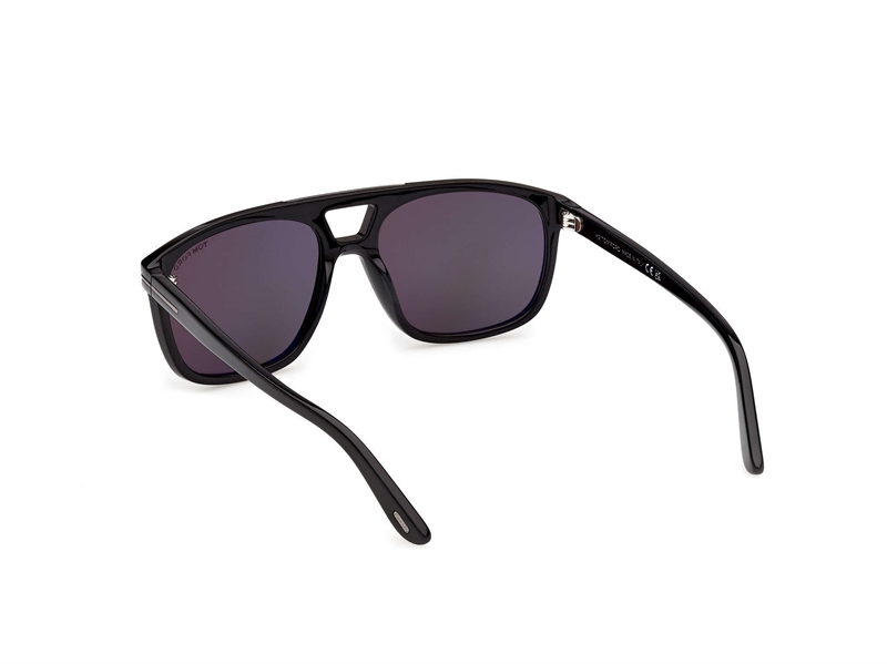 TOM FORD FT1338-N Solbrille (Form: Andet - Farve: Sort)