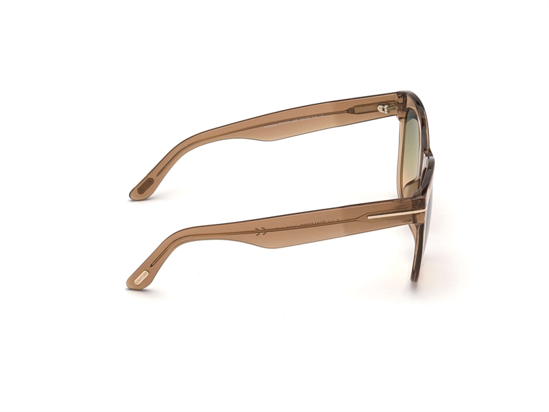Tom Ford FT0870 Solbrille (Form: Cat Eye - Farve: Brun)